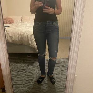 Super Skinny Mid Rise Jeans from Abercrombie. Size 28/6R